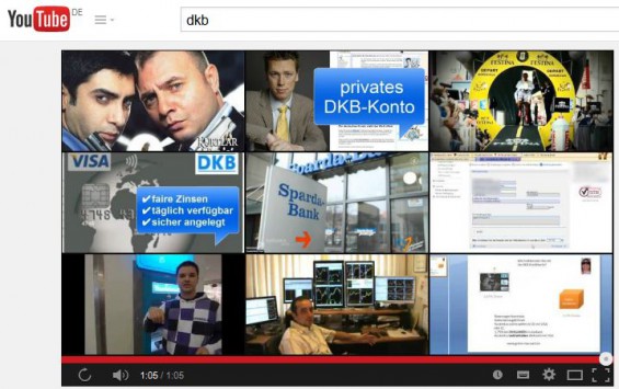 Deutsche Kreditbank: Der Youtube-Channel der DKB