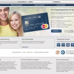 Die "MAJOR CARD" von PAYCENTER eignet sich als Prepaid MasterCard auch für Jugendliche im Teenie-Alter (Screenshot www.majorcard.de am 27.03.2015)