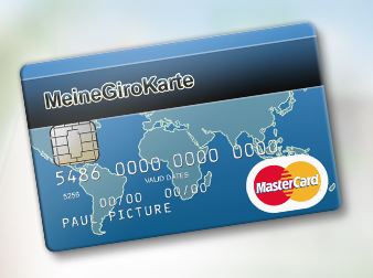 PayCenter Prepaid MasterCard-Kreditkarte MeineGiroKarte
